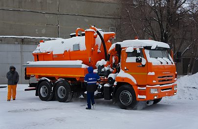 Илососная нефтепромысловая машина АКНС-10-2 КамАЗ-65115