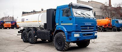 Техника на шасси с газовым двигателем