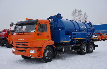 Машина илососная АВИ-12-1 КамАЗ 65115
