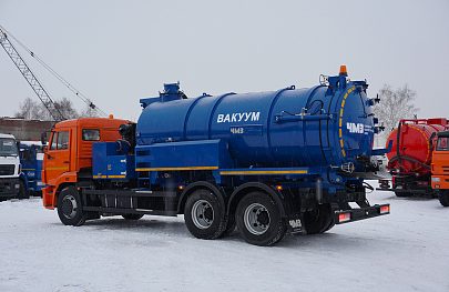 Машина илососная АВИ-12-1 КамАЗ 65115
